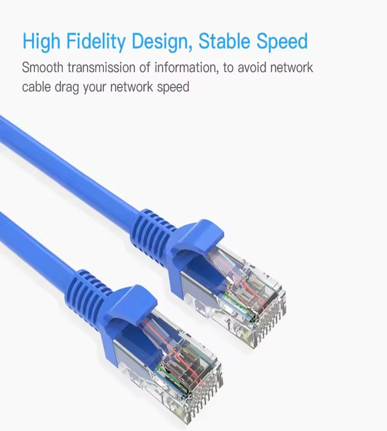 Cat5e Ethernet Network Cable RJ45 Patch Outdoor Waterproof LAN Cable Wires For CCTV POE IP Camera System