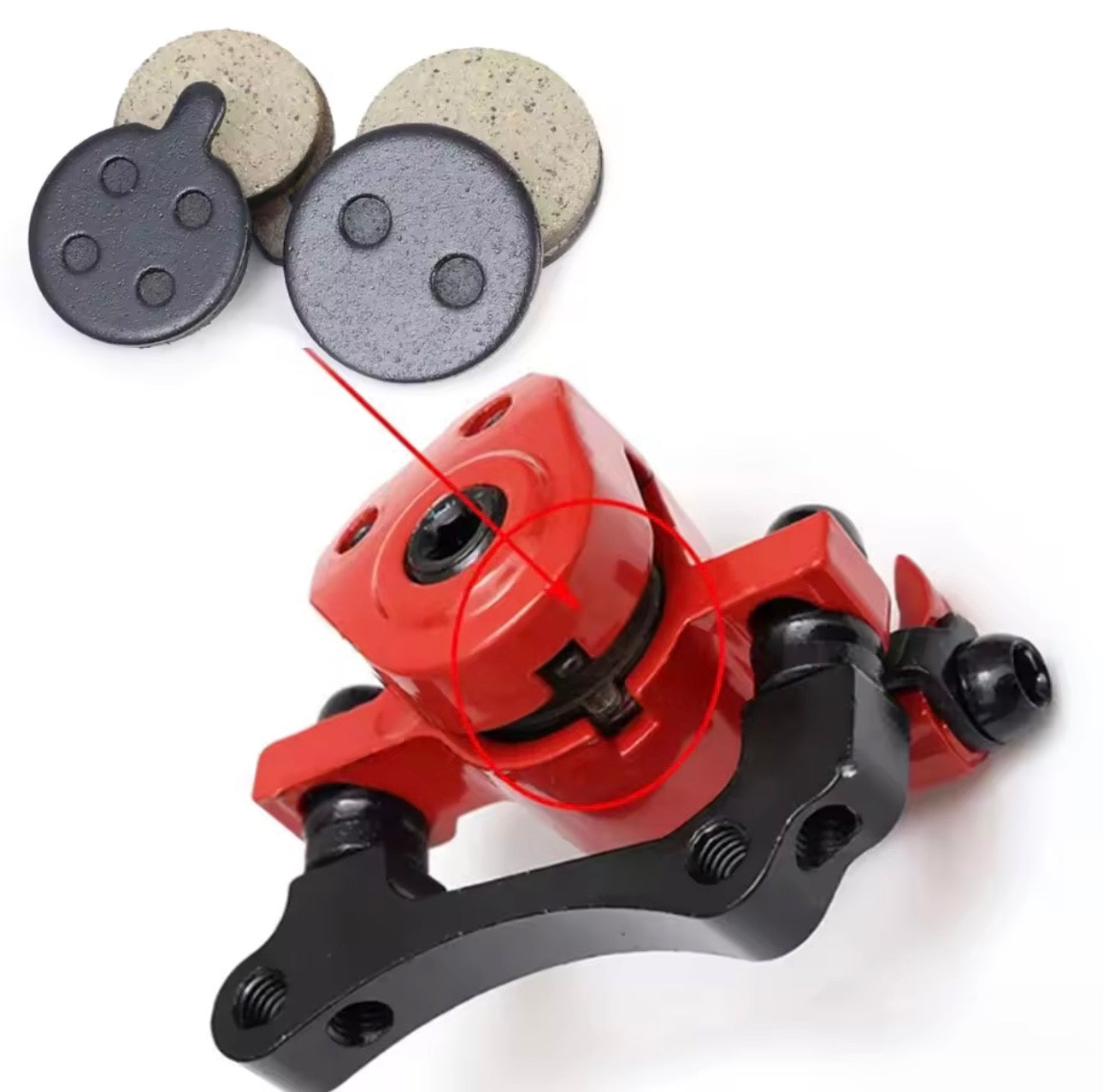 02pcs Electric Scooter Disc Brake Pads for Xiaomi M365 Pro Kick Scooter Replacement Parts Friction Plates Accessories