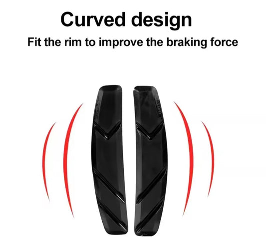 Pairs MTB Road Bicycle Silent Brake Pads Cycling V Brake Holder Pads Shoes Rubber Blocks Durable Cycling Accessories