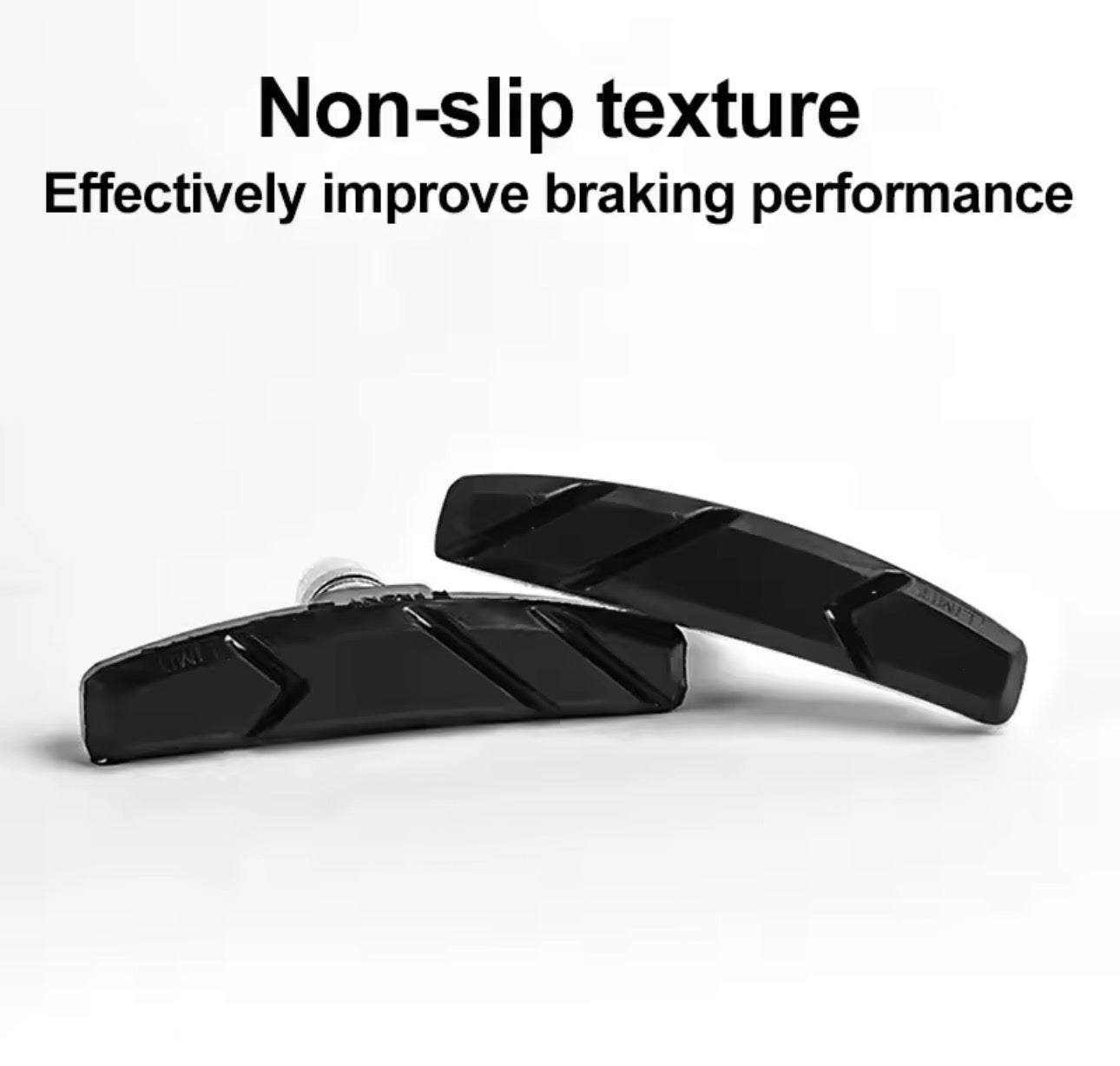 Pairs MTB Road Bicycle Silent Brake Pads Cycling V Brake Holder Pads Shoes Rubber Blocks Durable Cycling Accessories