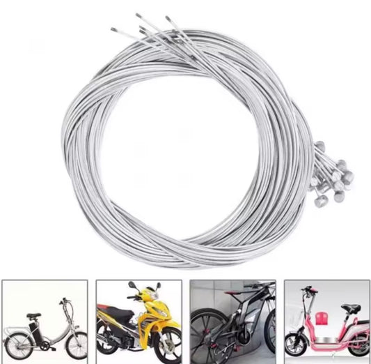 2M MTB Bicycle Brake Line Bicycle Speed Line Fixed Gear Shifter Gear Brake Cable Set Core Inner Wire MTB Road Bike