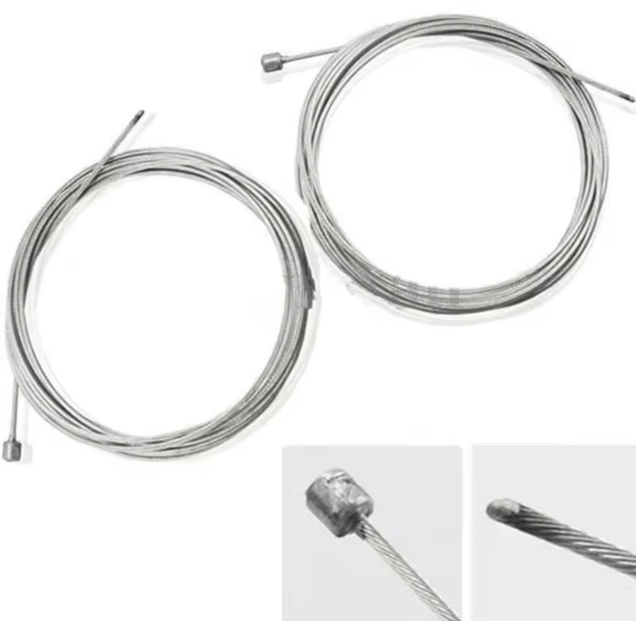 2M MTB Bicycle Brake Line Bicycle Speed Line Fixed Gear Shifter Gear Brake Cable Set Core Inner Wire MTB Road Bike