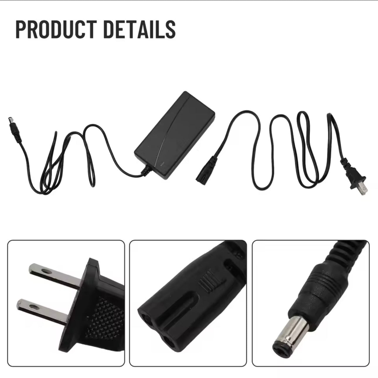 36v Electric Scooter Battery Charger Power Adapter For 42V 2A Powerful Electric Bike For M365 Cycling Hoverboard Scooter Parts
