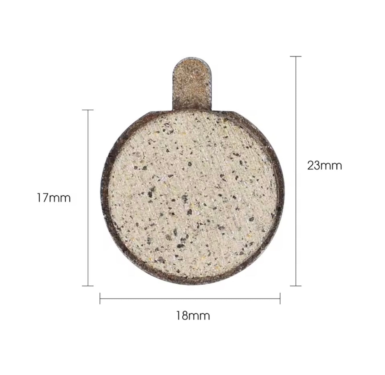 02pcs Electric Scooter Disc Brake Pads for Xiaomi M365 Pro Kick Scooter Replacement Parts Friction Plates Accessories