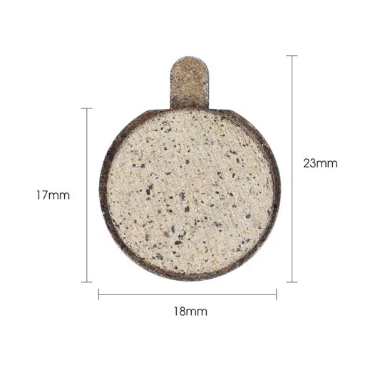 02pcs Electric Scooter Disc Brake Pads for Xiaomi M365 Pro Kick Scooter Replacement Parts Friction Plates Accessories