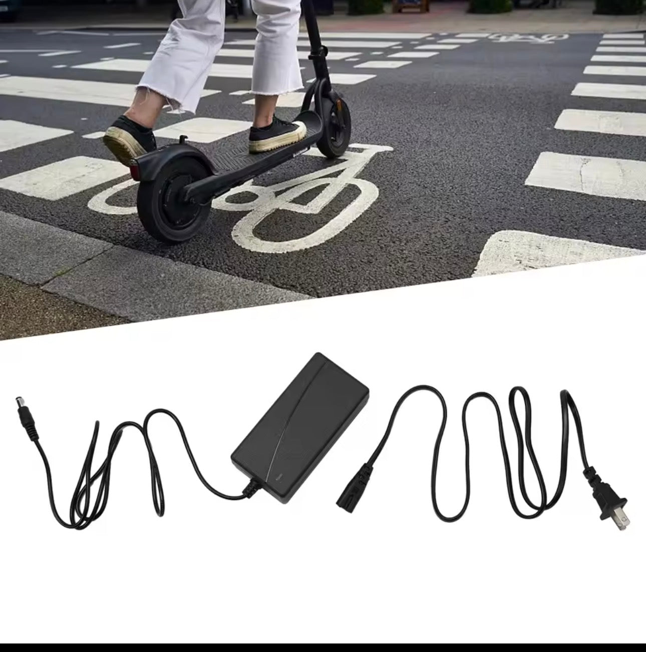 36v Electric Scooter Battery Charger Power Adapter For 42V 2A Powerful Electric Bike For M365 Cycling Hoverboard Scooter Parts